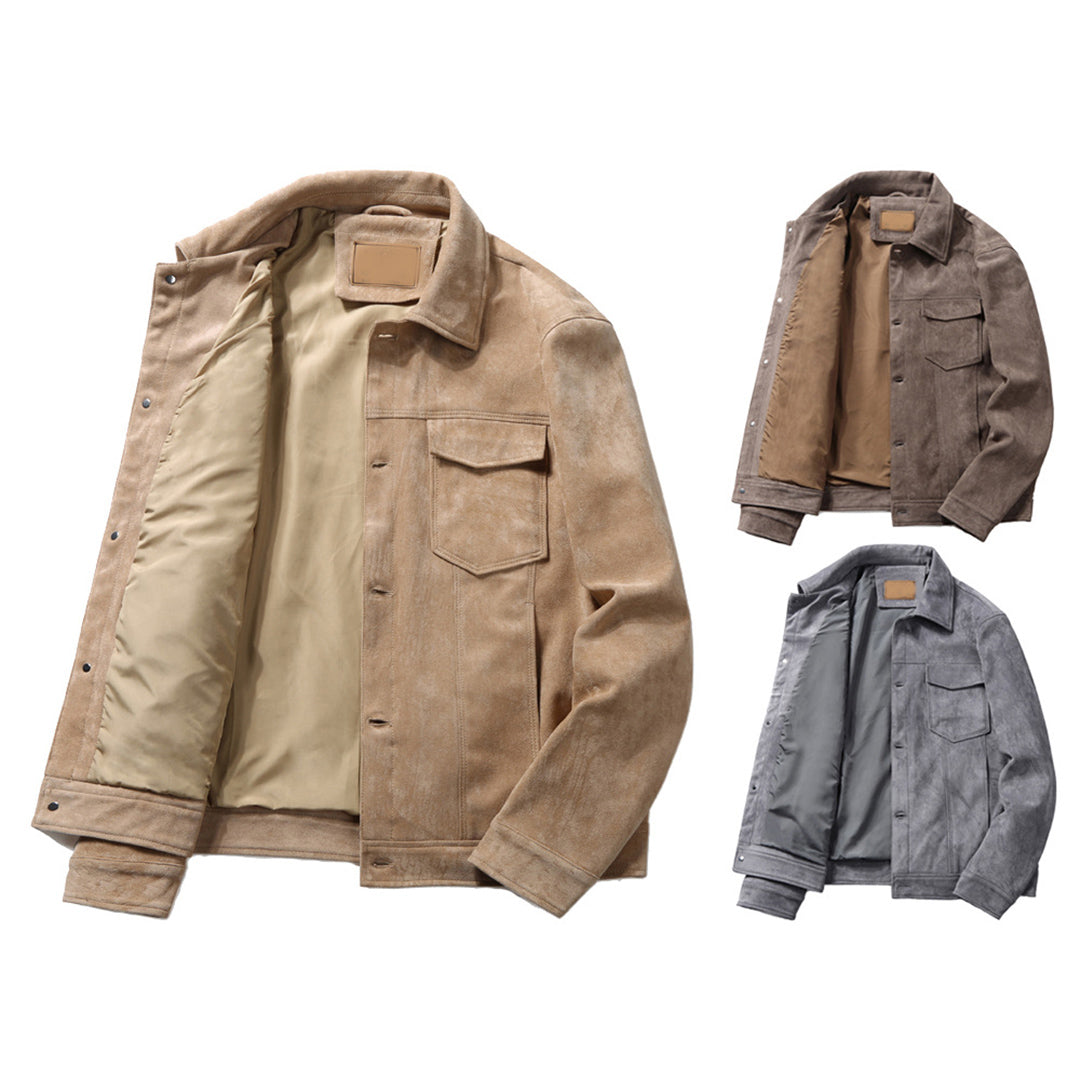 Lune London | Suede Jacket Men - Windproof