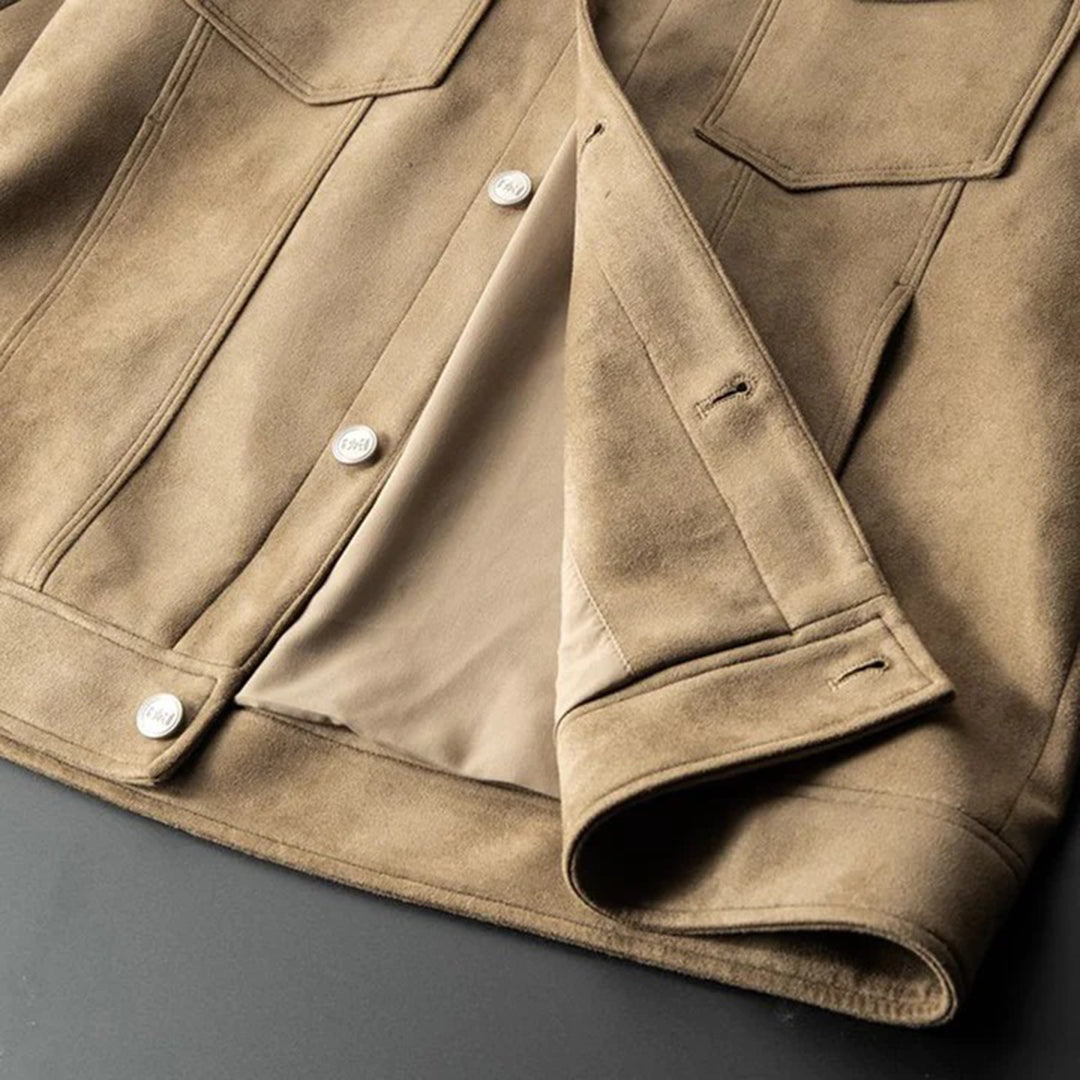 Lune London | Suede Jacket Men - Windproof