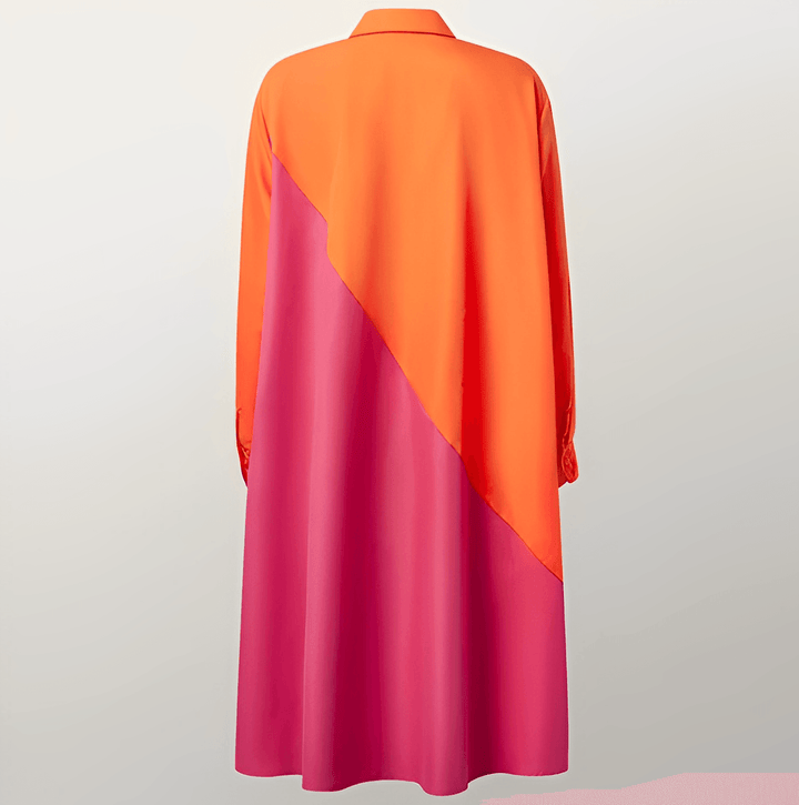 Lune London | Stylish Shirt Dress with 3/4 Sleeves