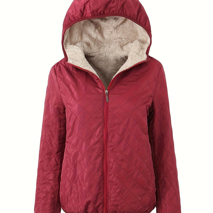 Lune London | Padded jacket with zipper and hood