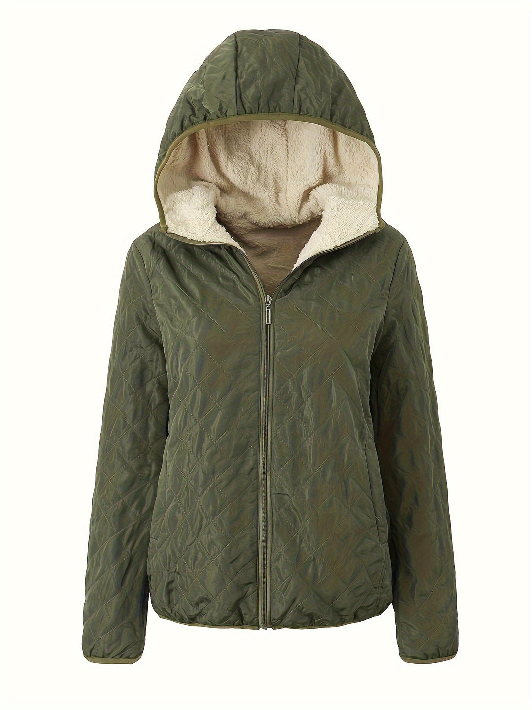 Lune London | Padded jacket with zipper and hood
