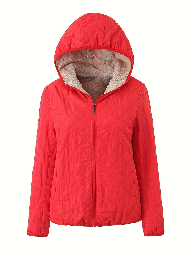 Lune London | Padded jacket with zipper and hood