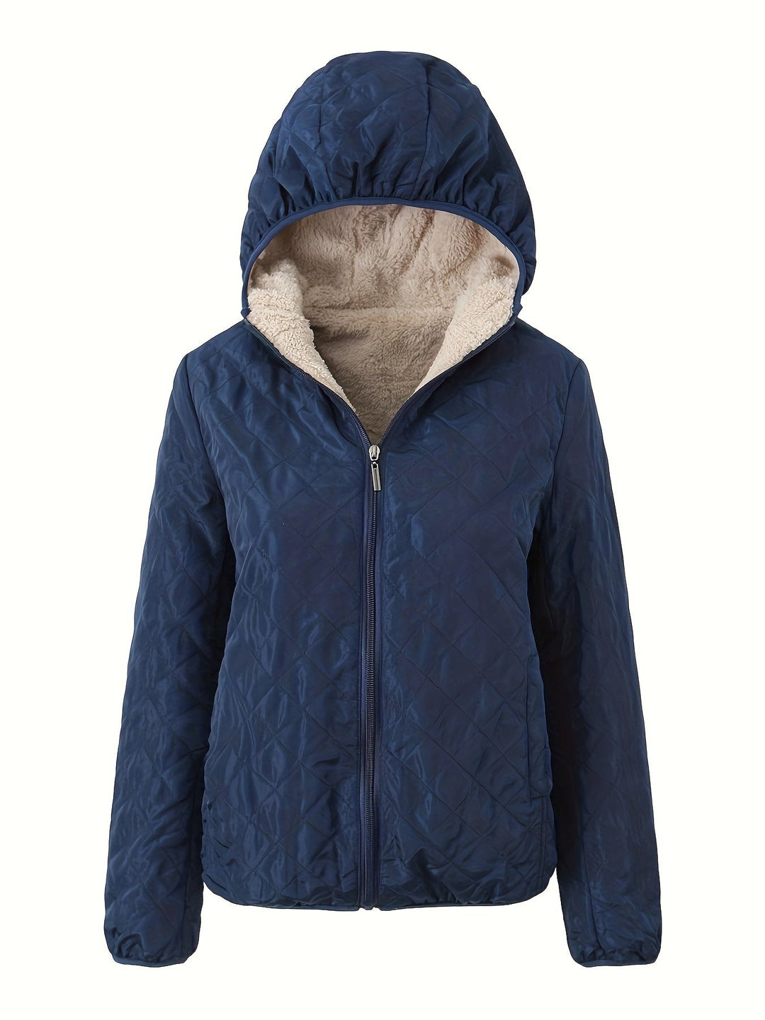 Lune London | Padded jacket with zipper and hood