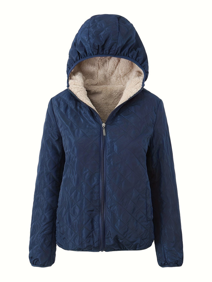 Lune London | Padded jacket with zipper and hood