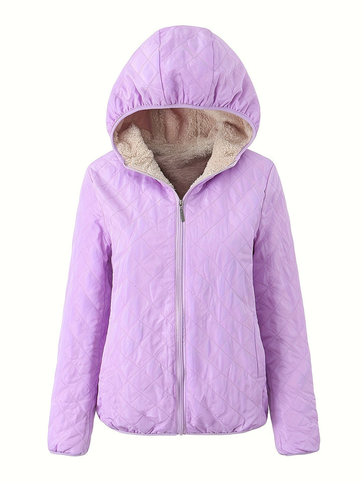 Lune London | Padded jacket with zipper and hood