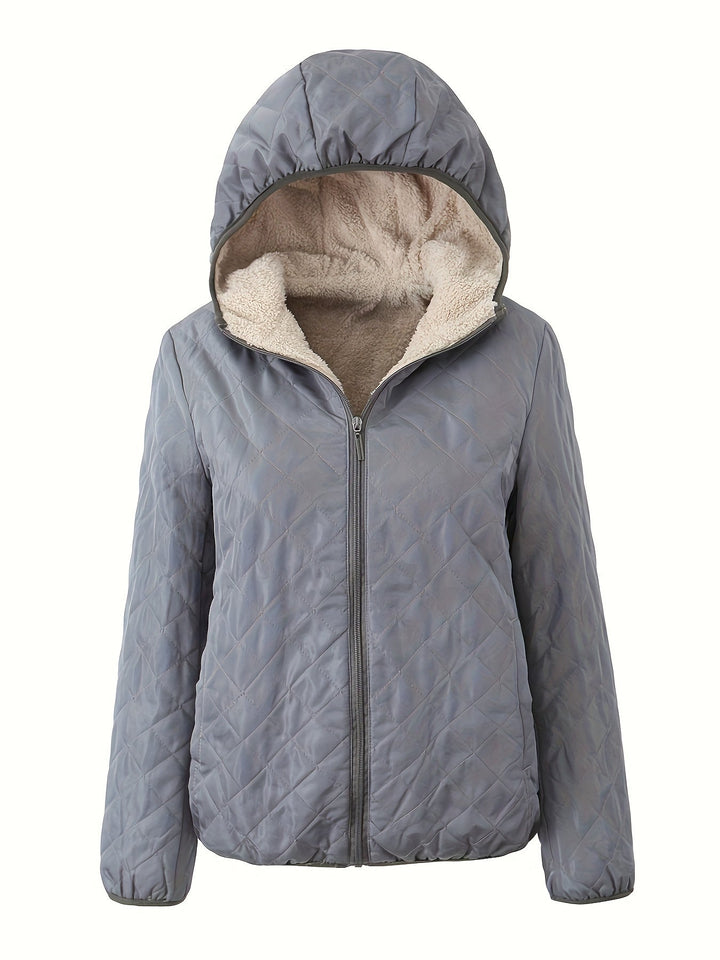 Lune London | Padded jacket with zipper and hood