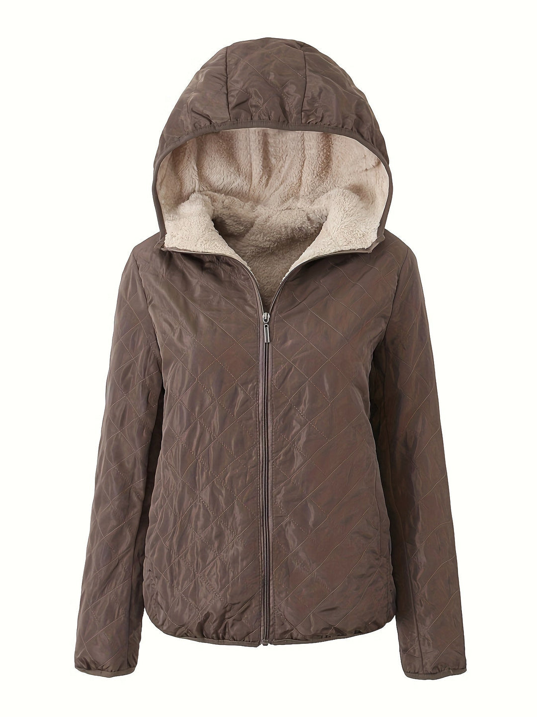 Lune London | Padded jacket with zipper and hood
