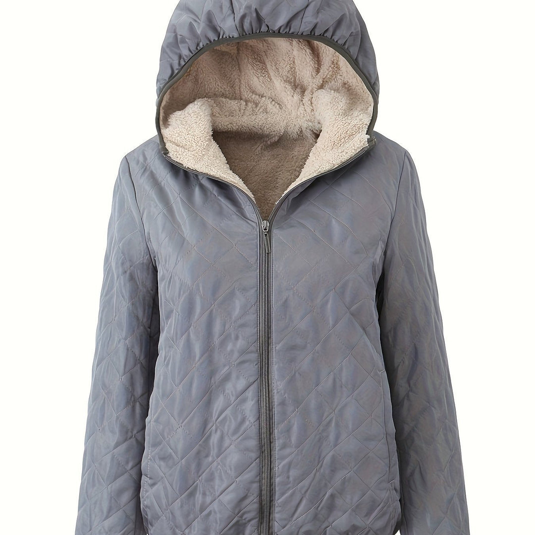 Lune London | Padded jacket with zipper and hood