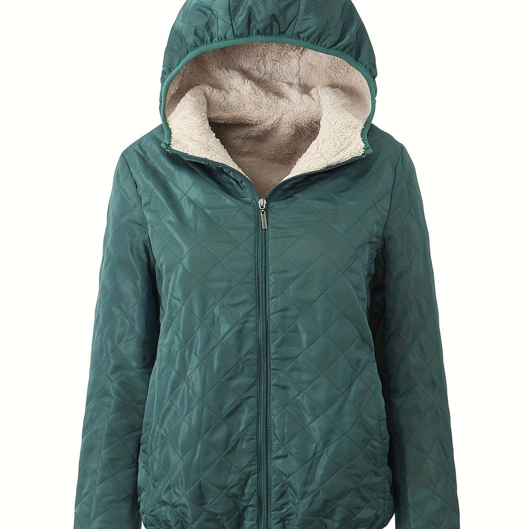 Lune London | Padded jacket with zipper and hood
