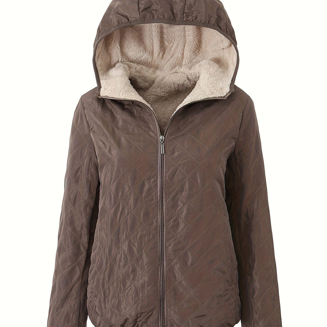 Lune London | Padded jacket with zipper and hood