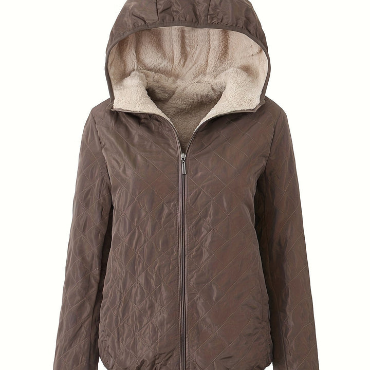 Lune London | Padded jacket with zipper and hood