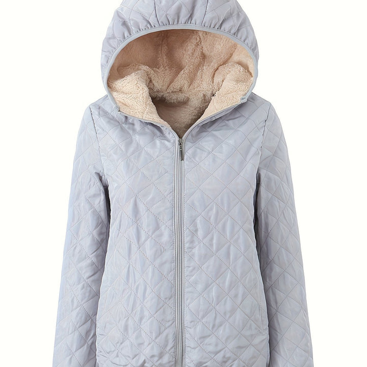 Lune London | Padded jacket with zipper and hood