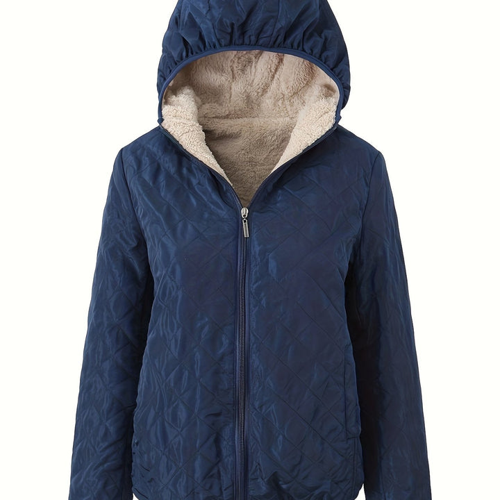 Lune London | Padded jacket with zipper and hood