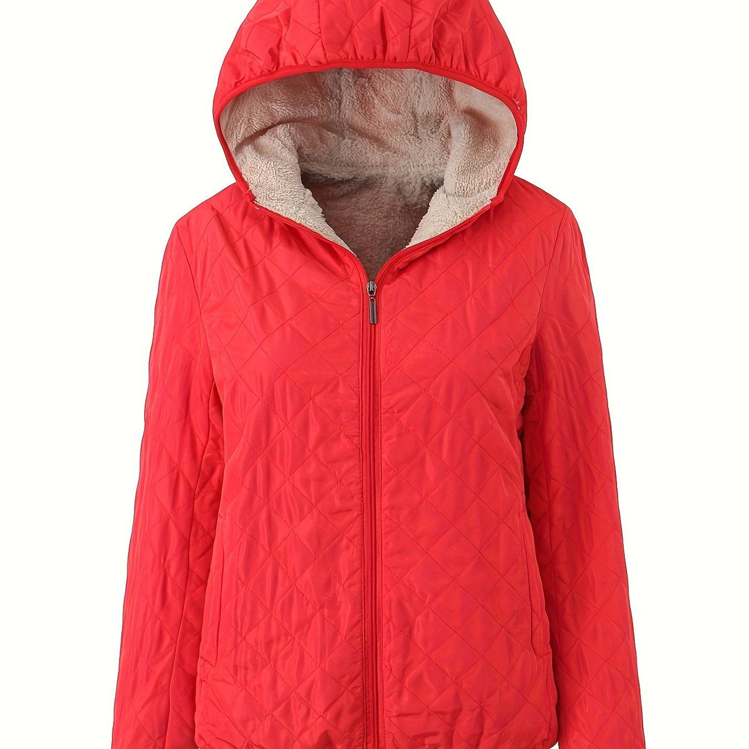 Lune London | Padded jacket with zipper and hood