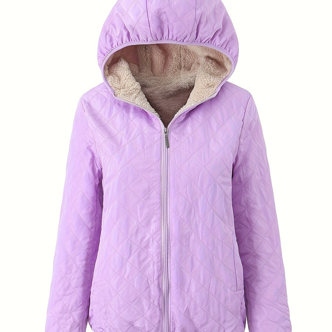 Lune London | Padded jacket with zipper and hood