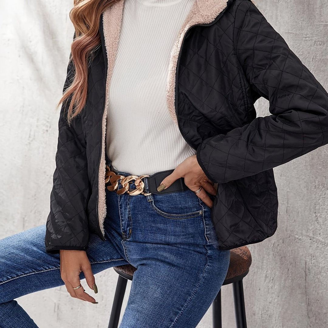 Lune London | Padded jacket with zipper and hood