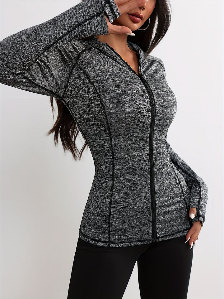 Lune London | Sports jacket with hood and stripe detail