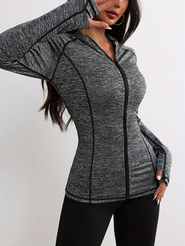 Lune London | Sports jacket with hood and stripe detail