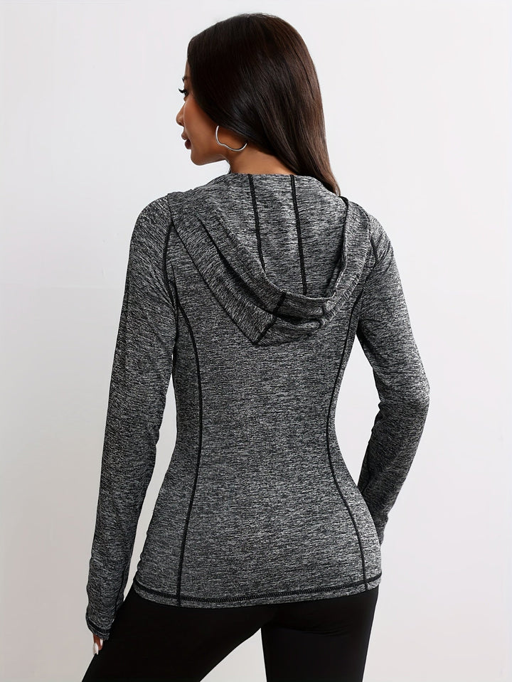 Lune London | Sports jacket with hood and stripe detail