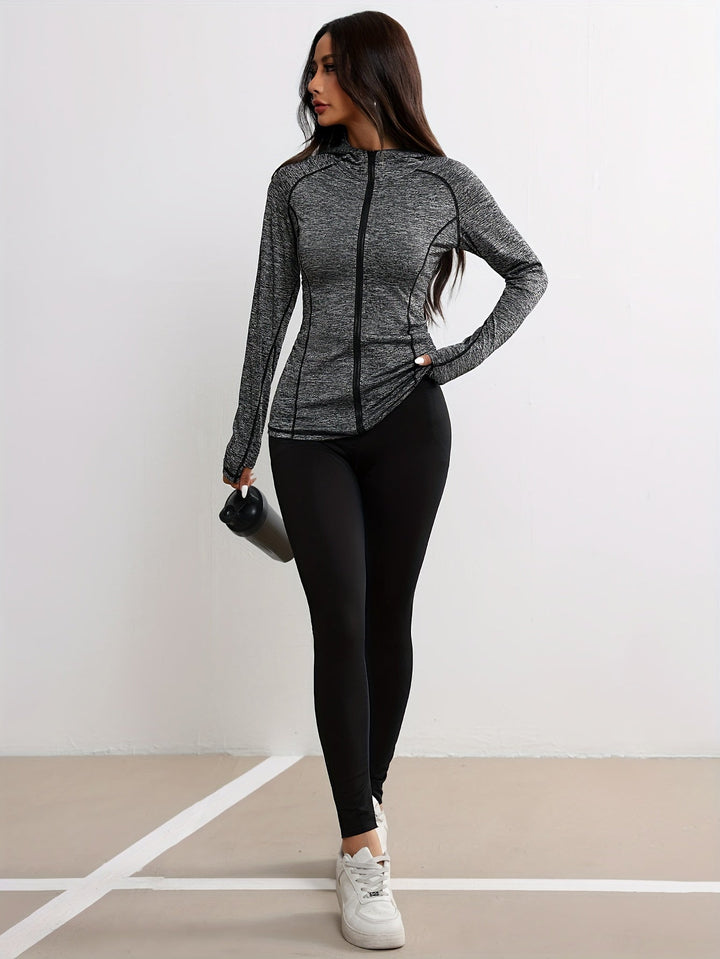 Lune London | Sports jacket with hood and stripe detail