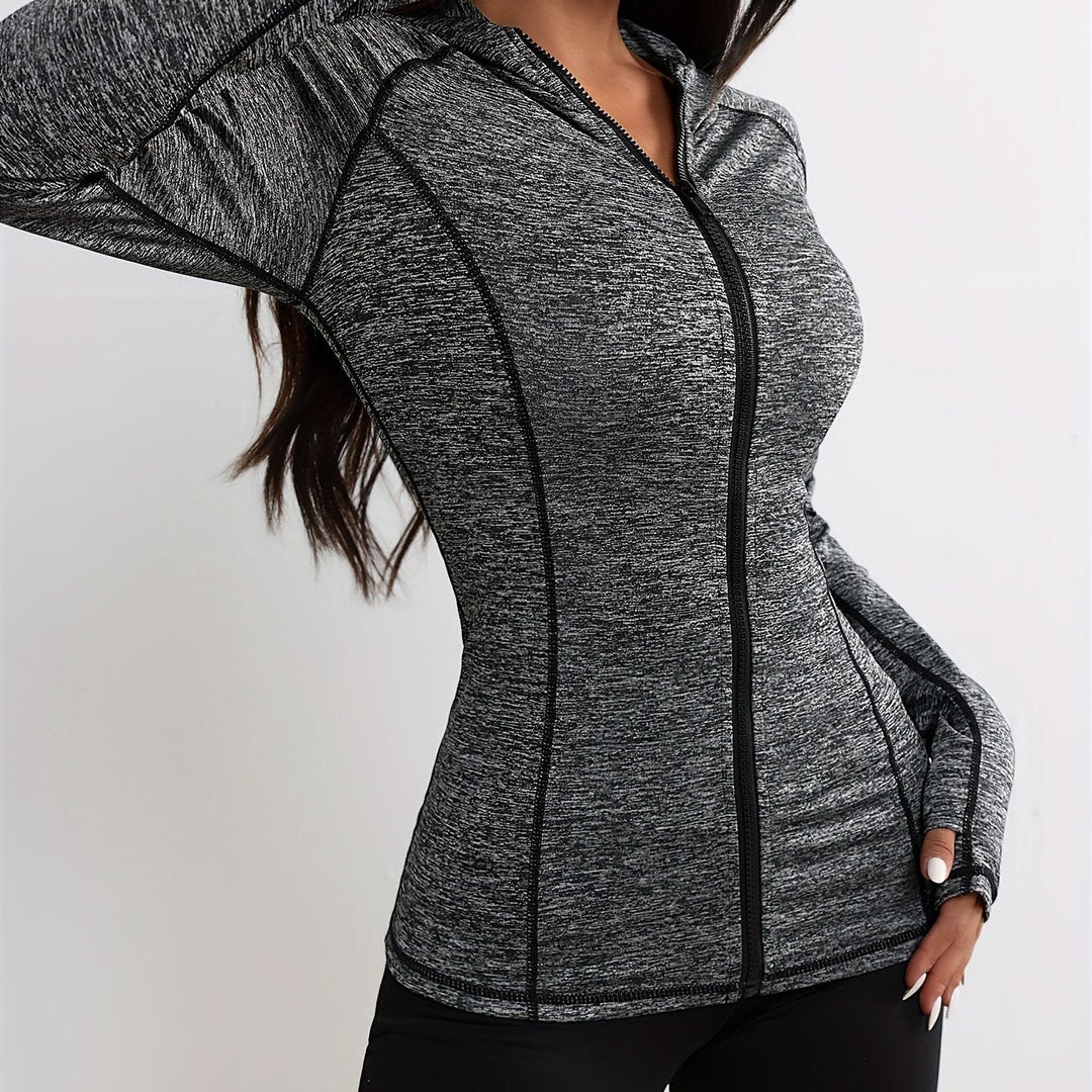 Lune London | Sports jacket with hood and stripe detail