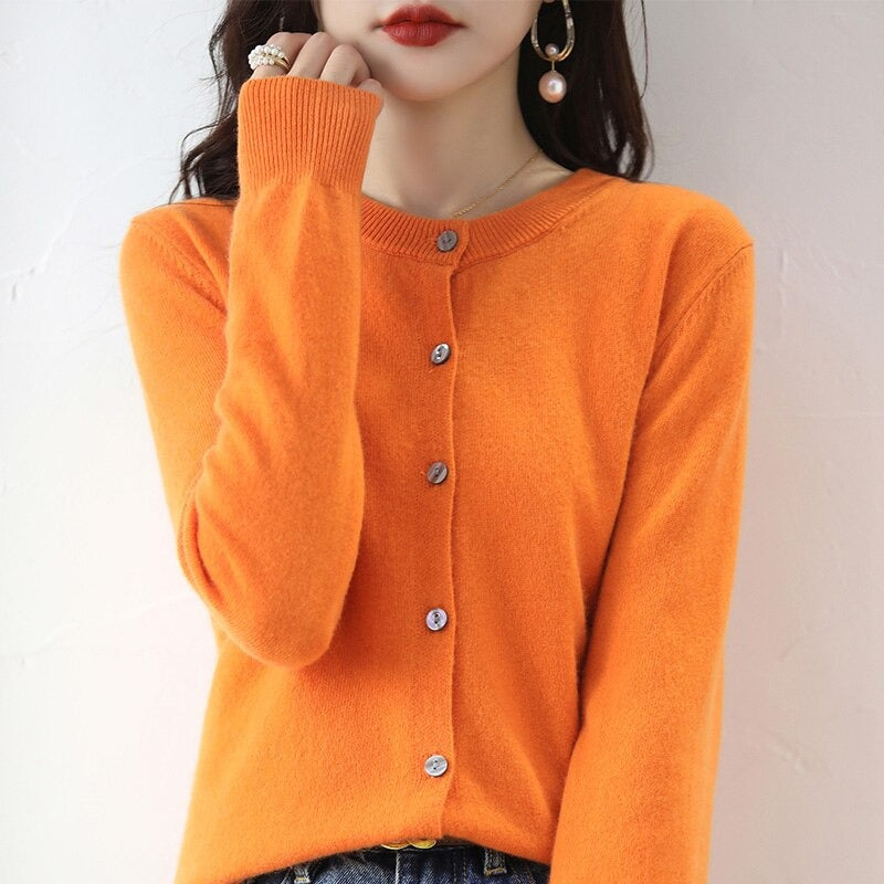 Lune London | Cardigan - Cardigan doux et confortable pour l'hiver