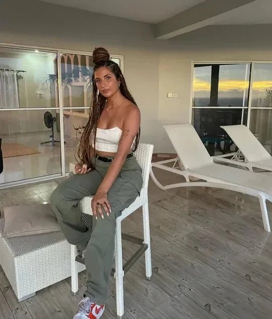 Lune London | Pantalon cargo ajustable à coupe droite