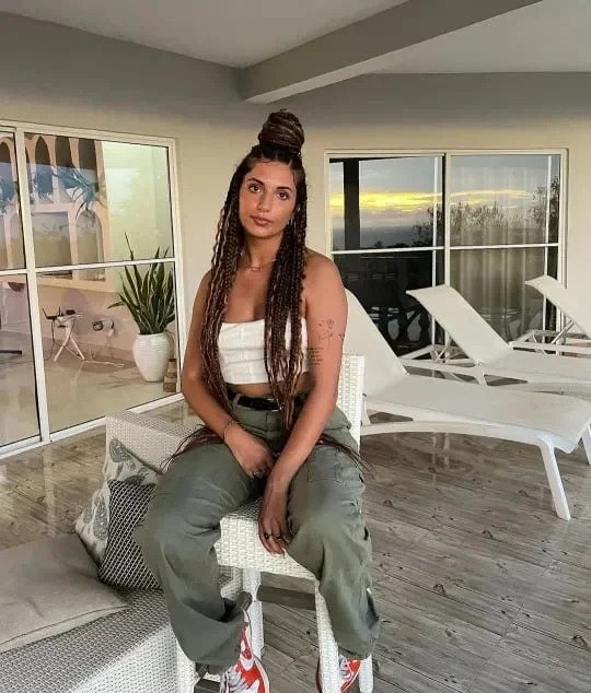 Lune London | Pantalon cargo ajustable à coupe droite
