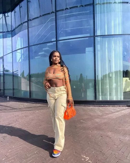 Lune London | Pantalon cargo ajustable à coupe droite