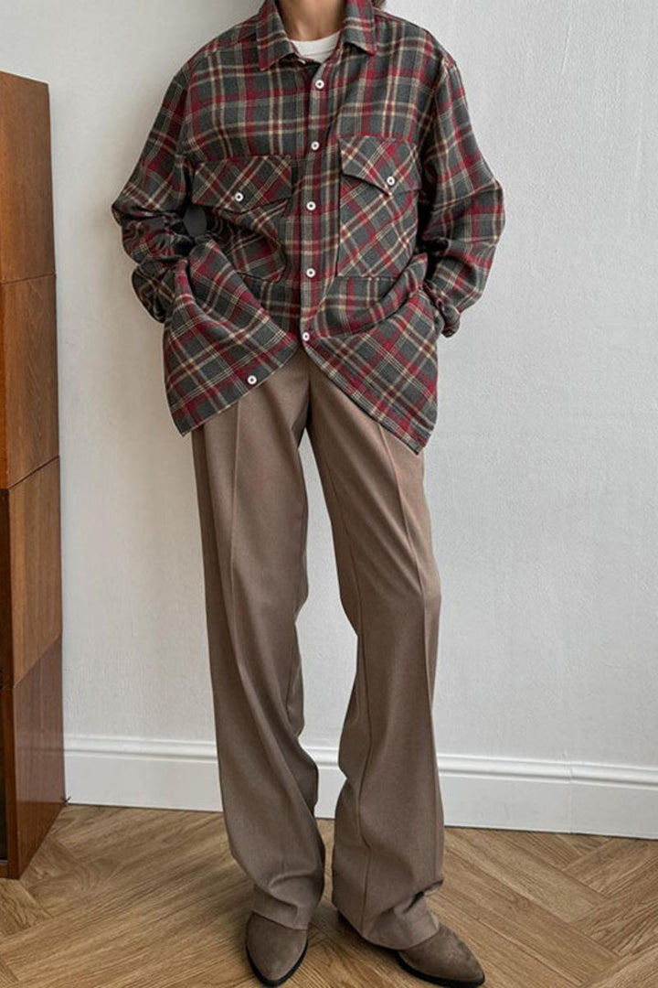 Lune London | Loose Casual Checked Shirt