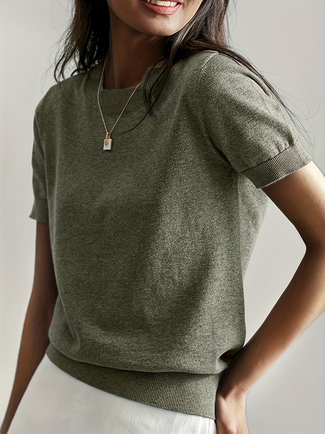 Chic Und Stil | Cashmere Sweater Soft and Breathable Casual and Elegant