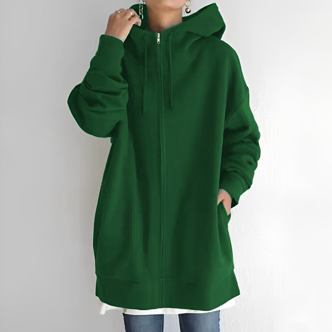 Lune London | Fleece Hoodie with Zipper
