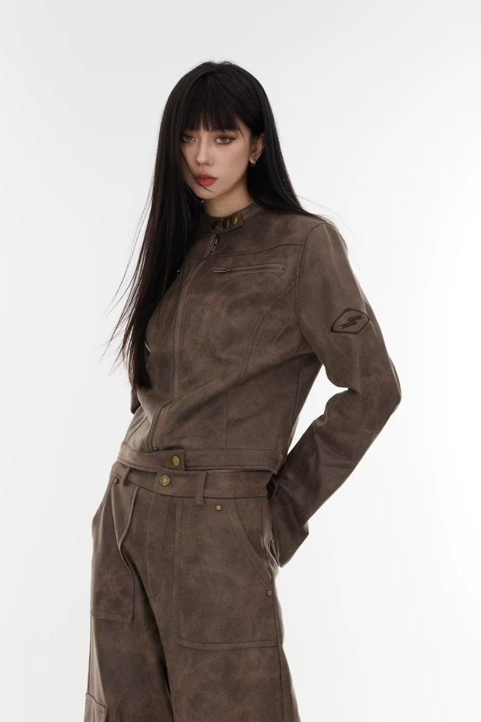 Lune London | Batik Stand Collar Jacket