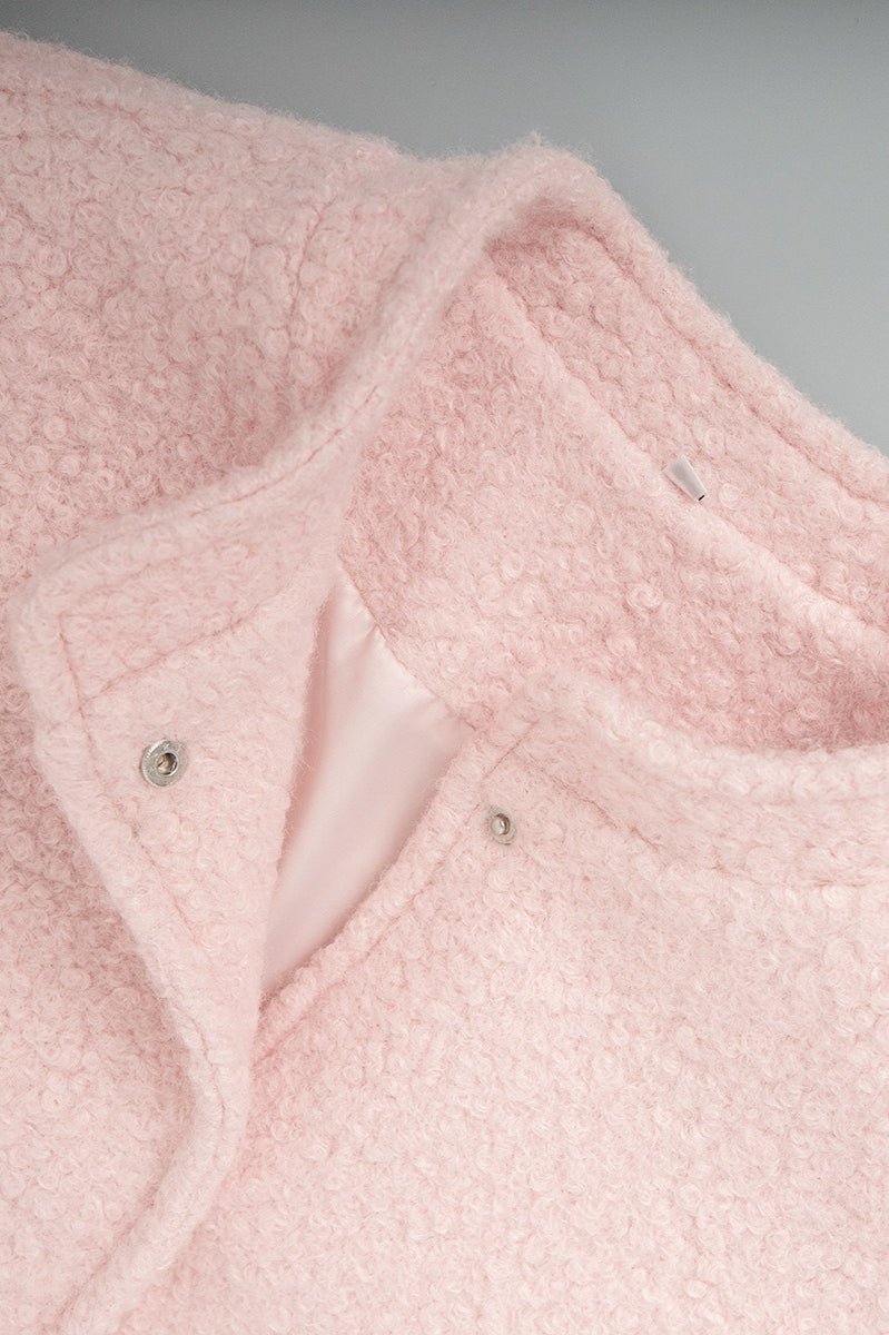 Lune London | Pink Faux Fur Short Jacket