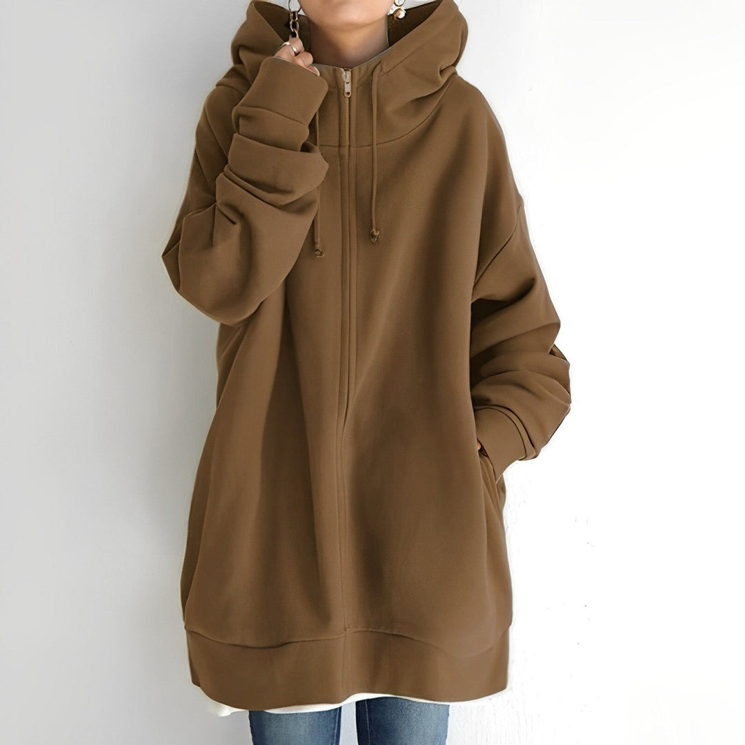 Lune London | Fleece Hoodie with Zipper