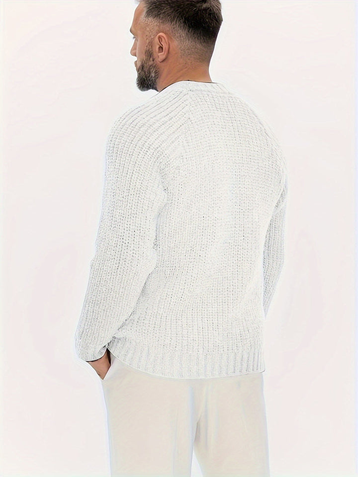 Lune London | Knit Sweater in Classic Design Acrylic Comfortable and Warm