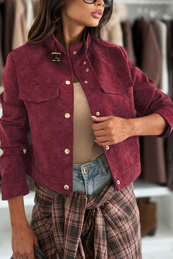 Lune London | Stylish long-sleeved casual jacket with buttons