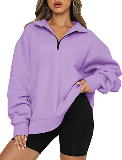 Lune London | Sweatshirt with collar for women