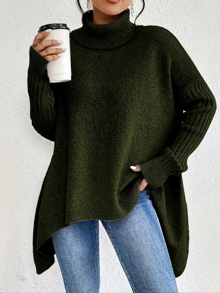 Lune London | Cozy long turtleneck sweater for everyday comfort
