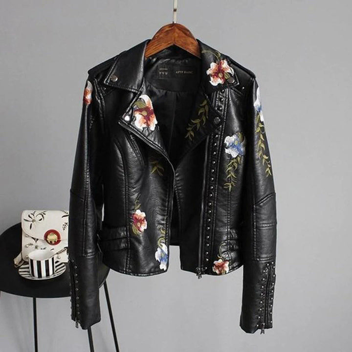 Lune London | Women's jacket with floral pattern