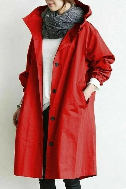 Lune London | Oversized Hoodie Windbreaker Rain Jacket