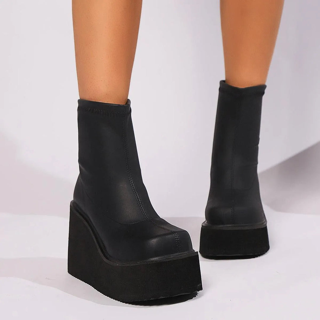 Lune London | Wedge and Platform Ankle Boots