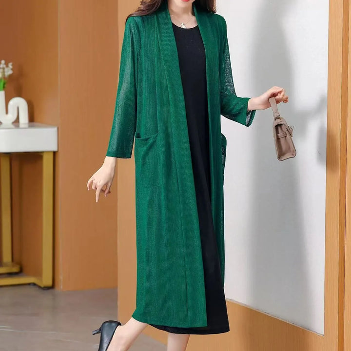 Lune London | Silk Jacquard Trench Coats With V Neck Oriental Long Sleeves