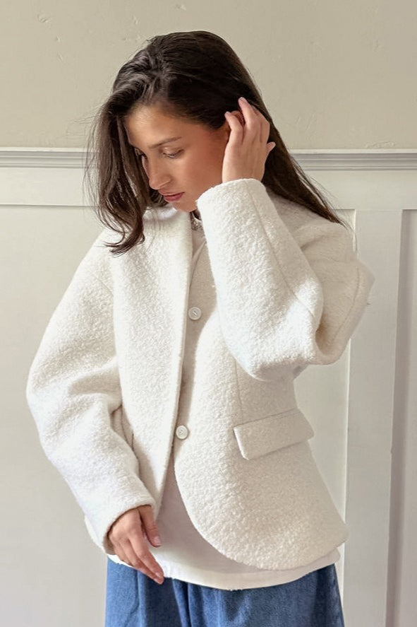 Lune London | Wool V Neck Jacket
