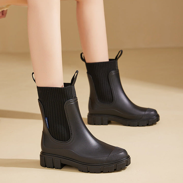 Lune London | Women's Rain Boots - Waterproof Non-Slip Rainy Weather