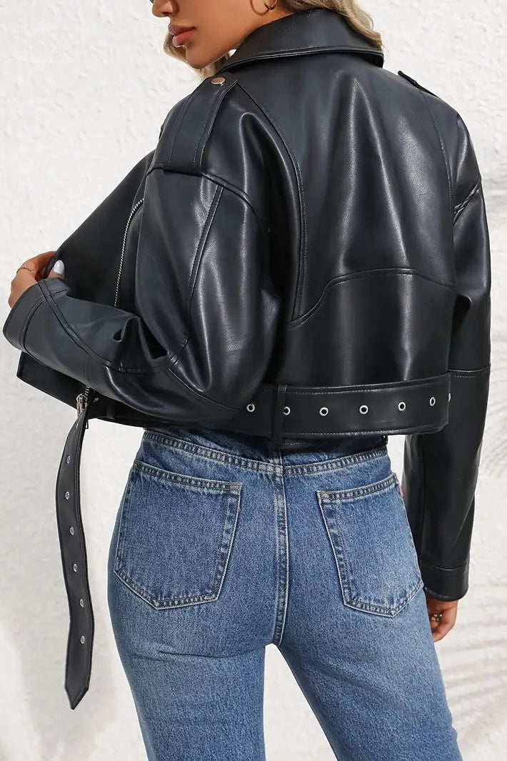Lune London | Short Leather Jacket