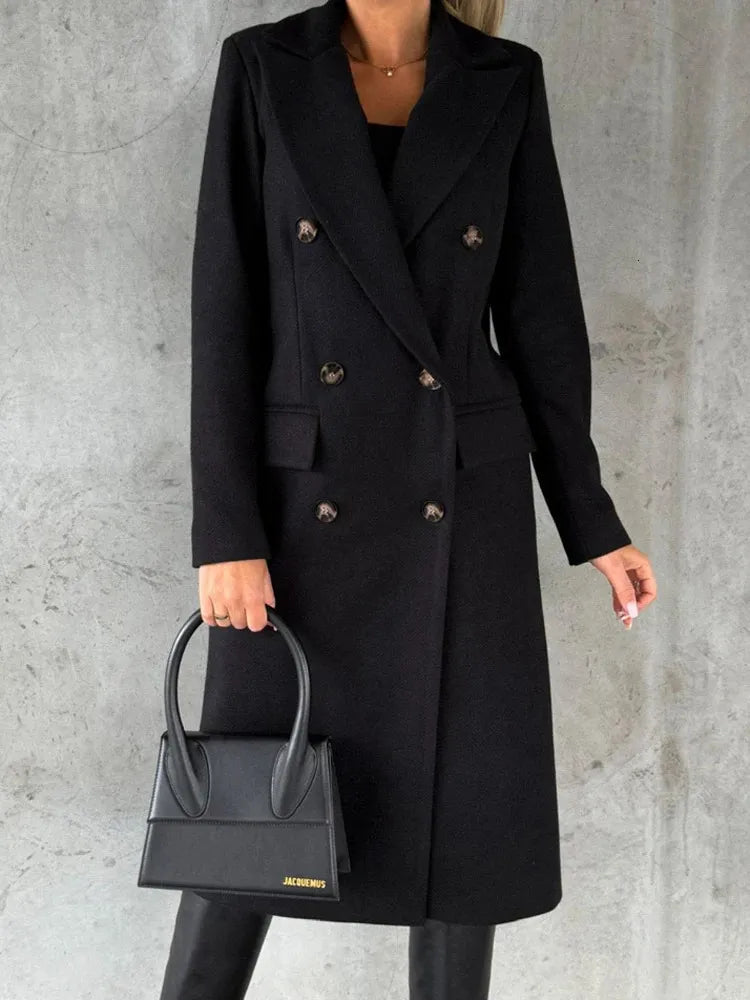 Lune London | Women's Winter Coat with Lapels