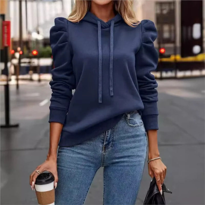 Lune London | Ruffle Hem Hoodie