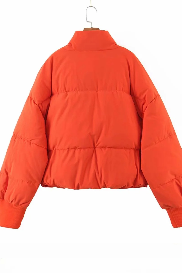 Lune London | Collars Zipper Pocket Thick Warm Cotton Jacket