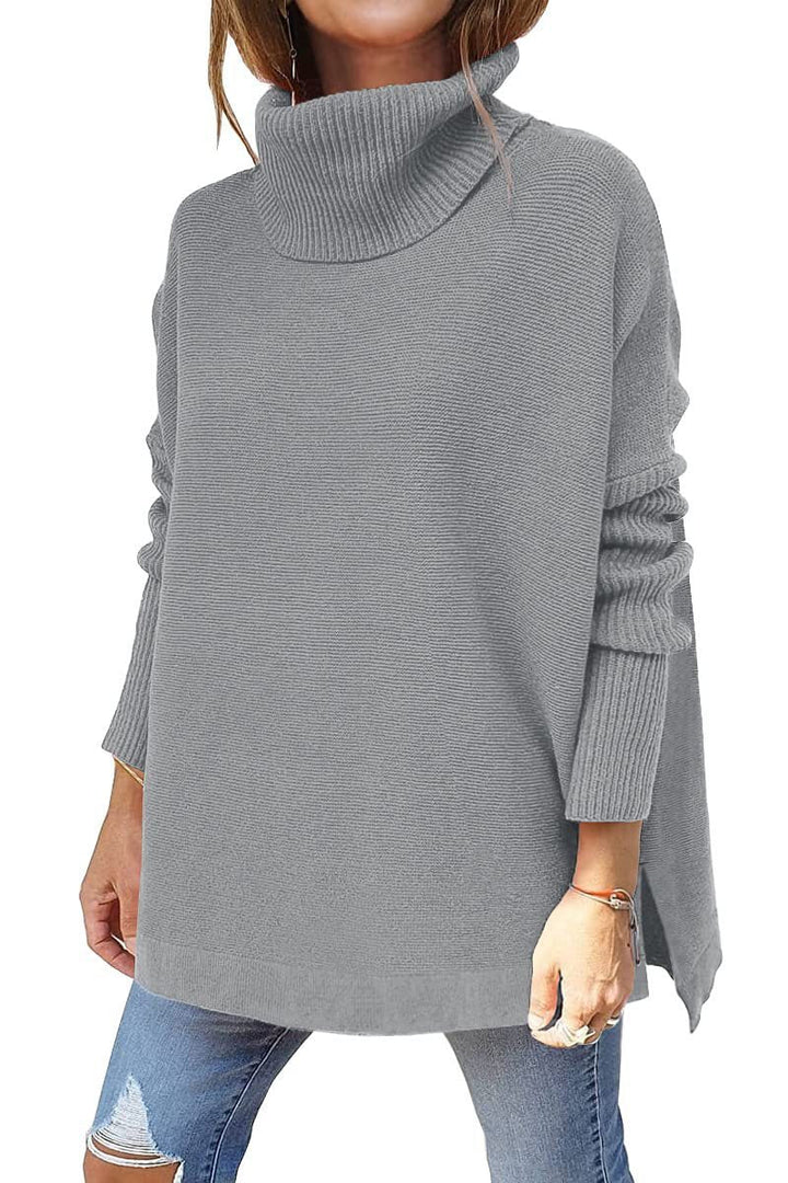 Lune London | Long Sleeve Knitted Tunic Sweater